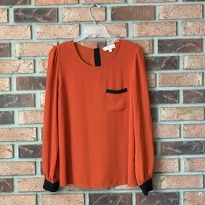 Lost April Long Sleeve Blouse.